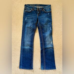 See Thru Soul Blue Denim Jeans